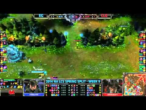 Evil Geniuses vs CLG | EG vs CLG | 2014 NA LCS Spring Split W9D1 G4 [HQ]