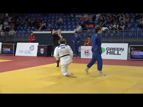Jovana Milošević CZB Sofija Vojinović DKA 1:0 -70kg #PrvenstvoSrbijeJuniori2025 BRONZE