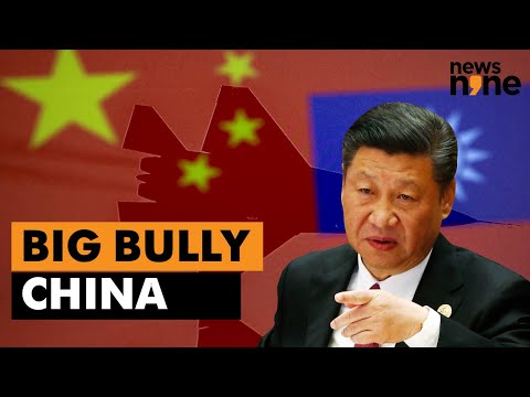 China sends 38 fighter jets into Taiwan airspace! What makes China such a big bully?