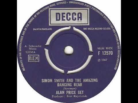 UK New Entry 1967 (71) Alan Price Set - Simon Smith And The Amazing Dancing Bear