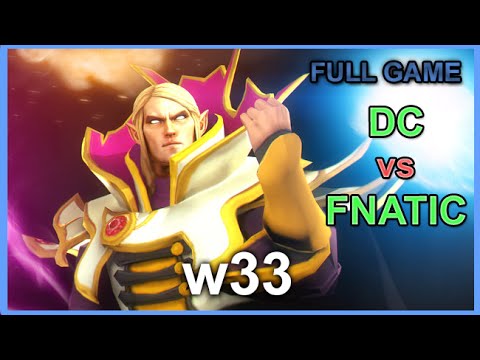 DC w33 Invoker vs Fnatic - TI6 - Full Game