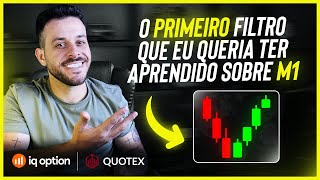 De AMADOR para PROFISSIONAL com um único filtro para M1 - estratégia opções binárias