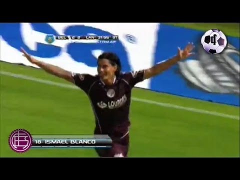 Gol Ismael Blanco - Belgrano (Córdoba) 2 Vs Lanús 2 - Final 2014 - 1ra Fecha