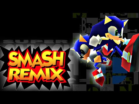 Smash Remix 1.1.0 - Can Sonic Beat Board All The Platforms All 12 Original Characters?