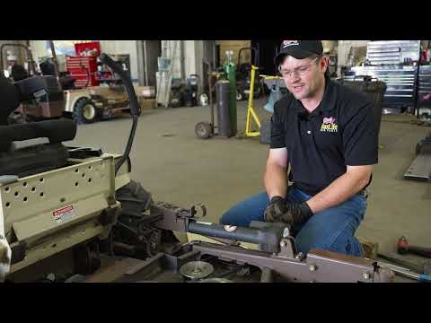 Top-Side Maintenance for Your Grasshopper Zero-Turn Mower Deck