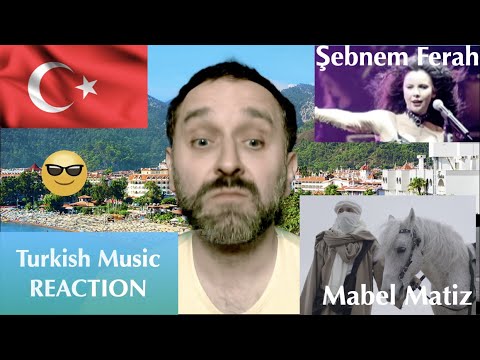 Turkish Music REACTION : Mabel Matiz - Mendilimde Kırmızım / Şebnem Ferah - Sil Baştan