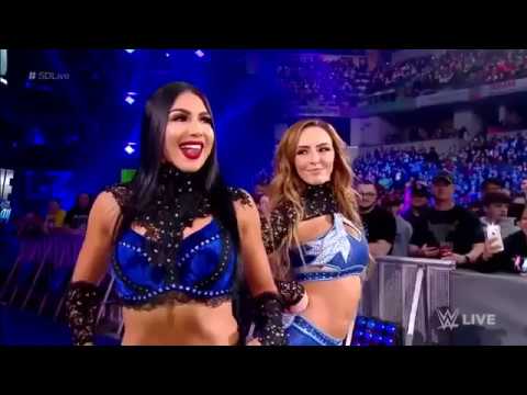 The IIconics vs Sasha Banks & Bayley SmackDown Live March 19th 2019
