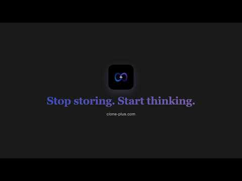 Clone+: Notes, Memo, AI video thumbnail