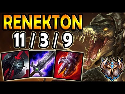 OTP Renekton vs Fiora [ TOP ] Lol Challenger Korea