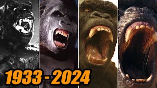 Evolution of KONG roar | 1933-2024