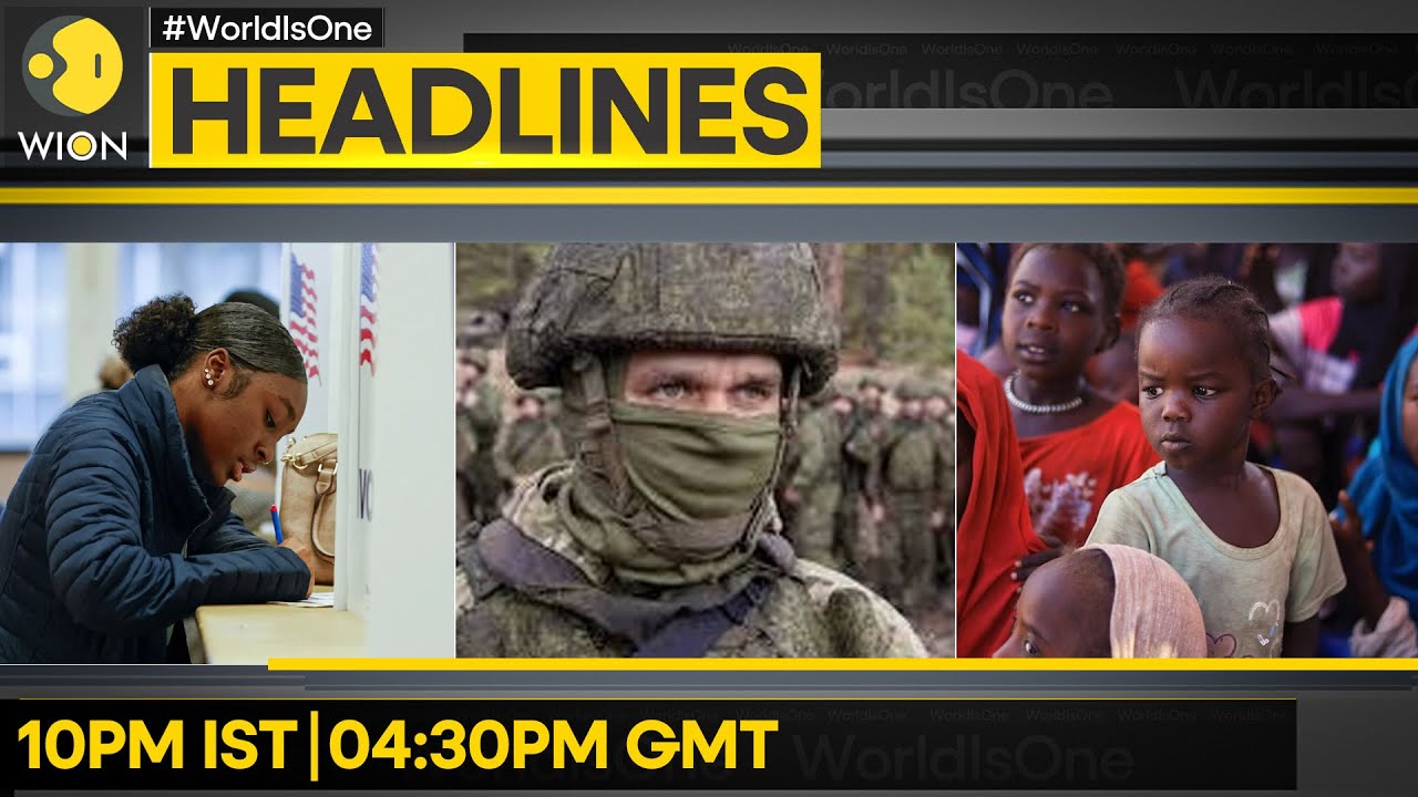 US: Polling Underway in Key Elections | Russian Reservists to Guard Refineries   | WION Headlines