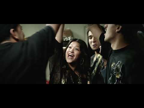 Filly Brown trailer still with Gina Rodriguez as Majo 'Filly Brown' Tonorio performing in studio