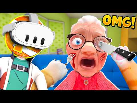 I KILLED MY GRANDMA in VR (I Am Cat)