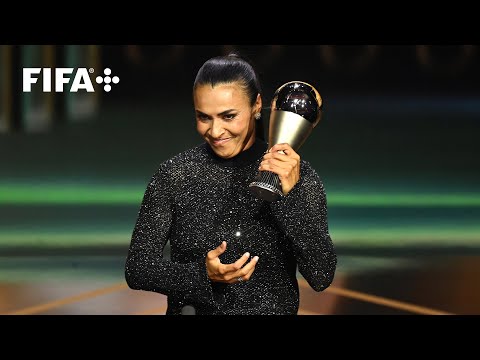 Brazil Legend Marta Receives The FIFA Special Award