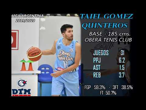Taiel Gomez Quintero - Obera Tenis Club (Liga Argentina 2019/2020)