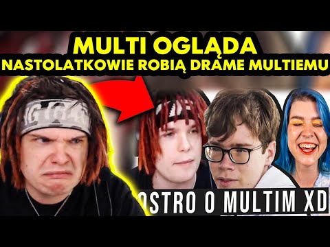 MULTI ogląda NASTOLATKOWIE ROBIĄ DRAME MULTIEMU!