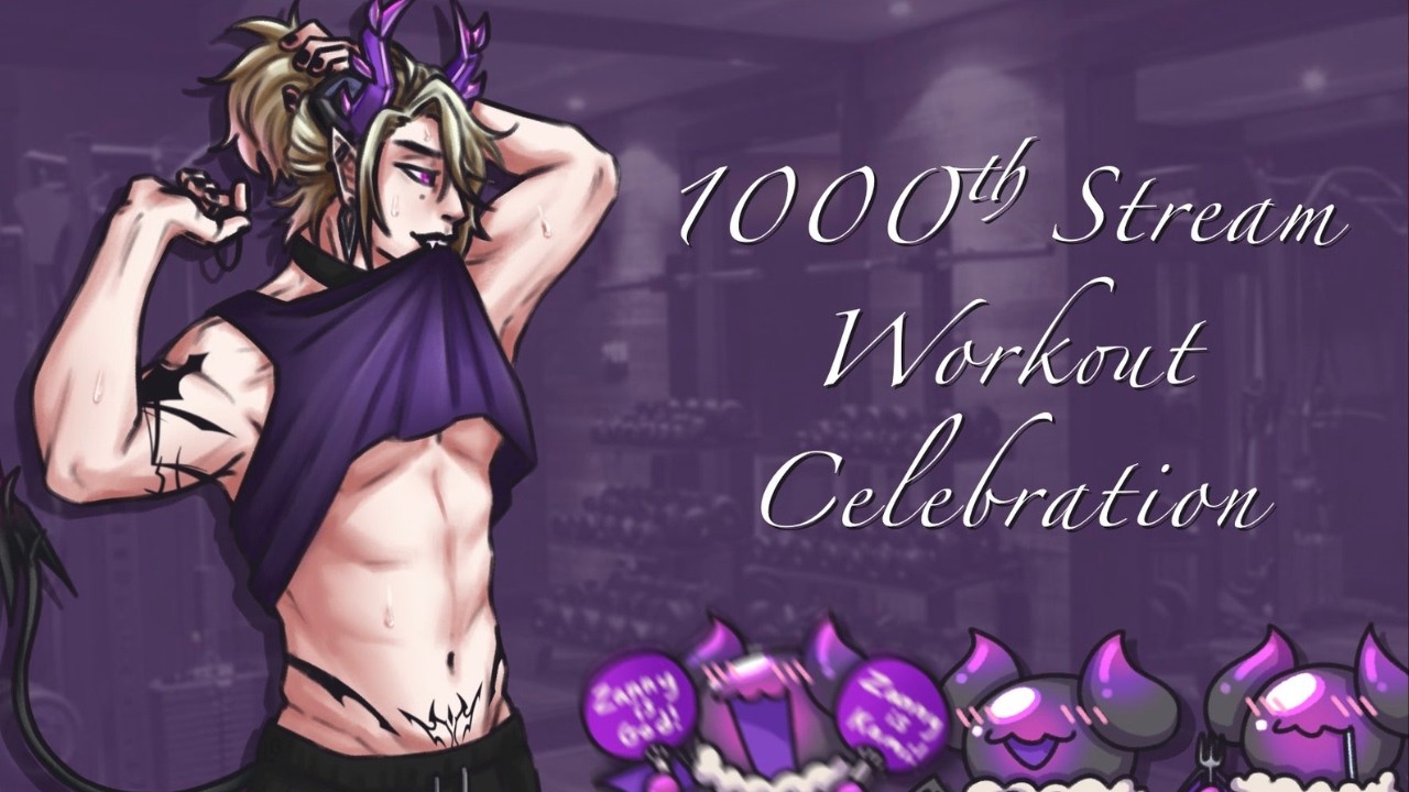 Promise You'll Make Me Sweat? [1000th Stream Workout Celebration]