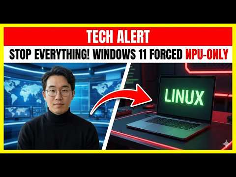 STOP Everything! Windows 11 Just Forced "NPU-Only" Features (Check Your Task Manager NOW)