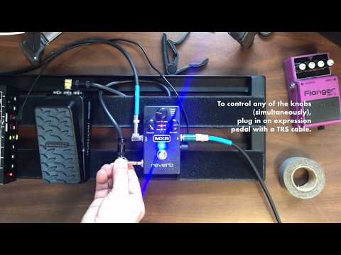 MXR Reverb - Control With Expression Pedal