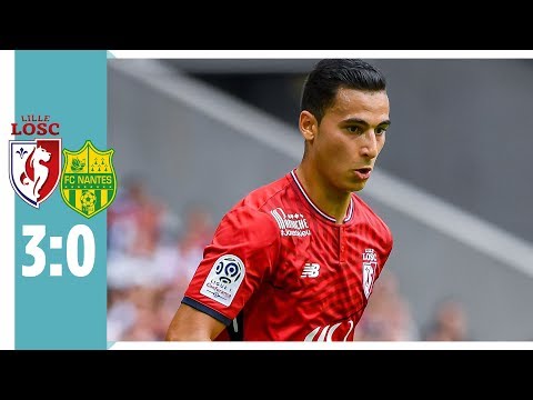 OSC Lille - FC Nantes 3:0 / El-Ghazis Tor-Jubel für Ex-Teamkollege Nouri