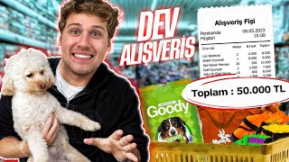45.000 TL’LİK KÖPEK ÜRÜNLERİ ALIŞVERİŞİM