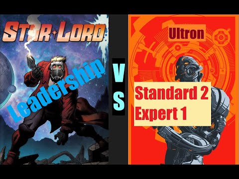 Marvel Champions, Star-Lord vs Ultron Standard 2/ Expert 1