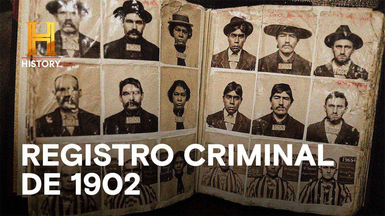 El libro de criminales de San Quintín de 1902 rescatado del fuego 📜🔥 - CAZADORES DE TESOROS