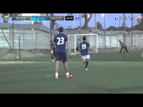 4 PHILIPS III vs PAIDEIA VII 4 - 8ª fecha A – zona Camp - 15/11/2015