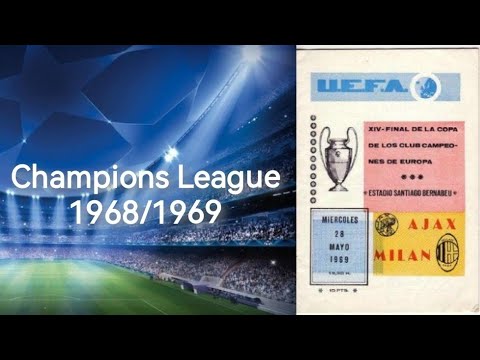 UEFA Champions League 1968/1969 All Goals 
