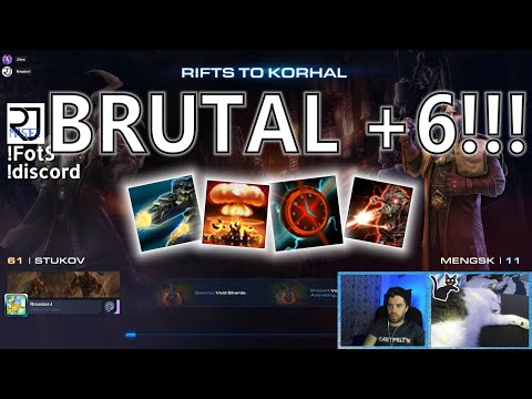 Victory on Brutal +6 StarCraft 2 CO-OP w/ Zero (Stukov & Mengsk)