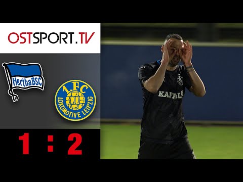 Ziane trifft doppelt und dreht das Spiel: Hertha II - Lok Leipzig | RL NO | OSTSPORT.TV