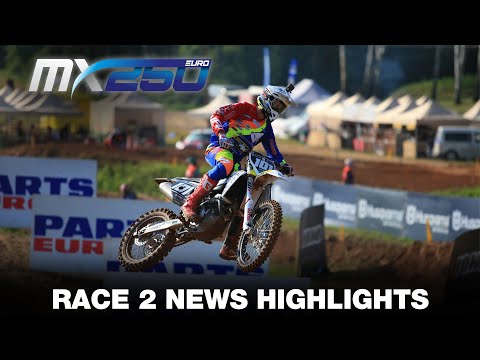 EMX250 Race 2 News Highlights - MXGP of Kegums 2020
