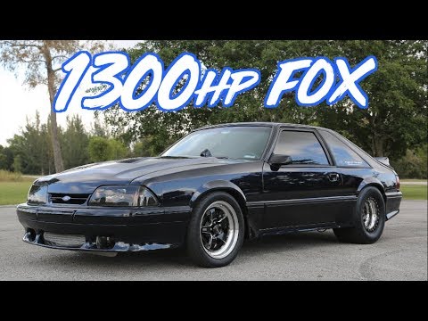 1300HP Fox Body Mustang - Cleanest we've ever seen!