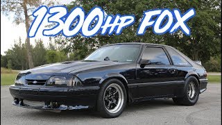 1300HP Fox Body Mustang - Cleanest we've ever seen!