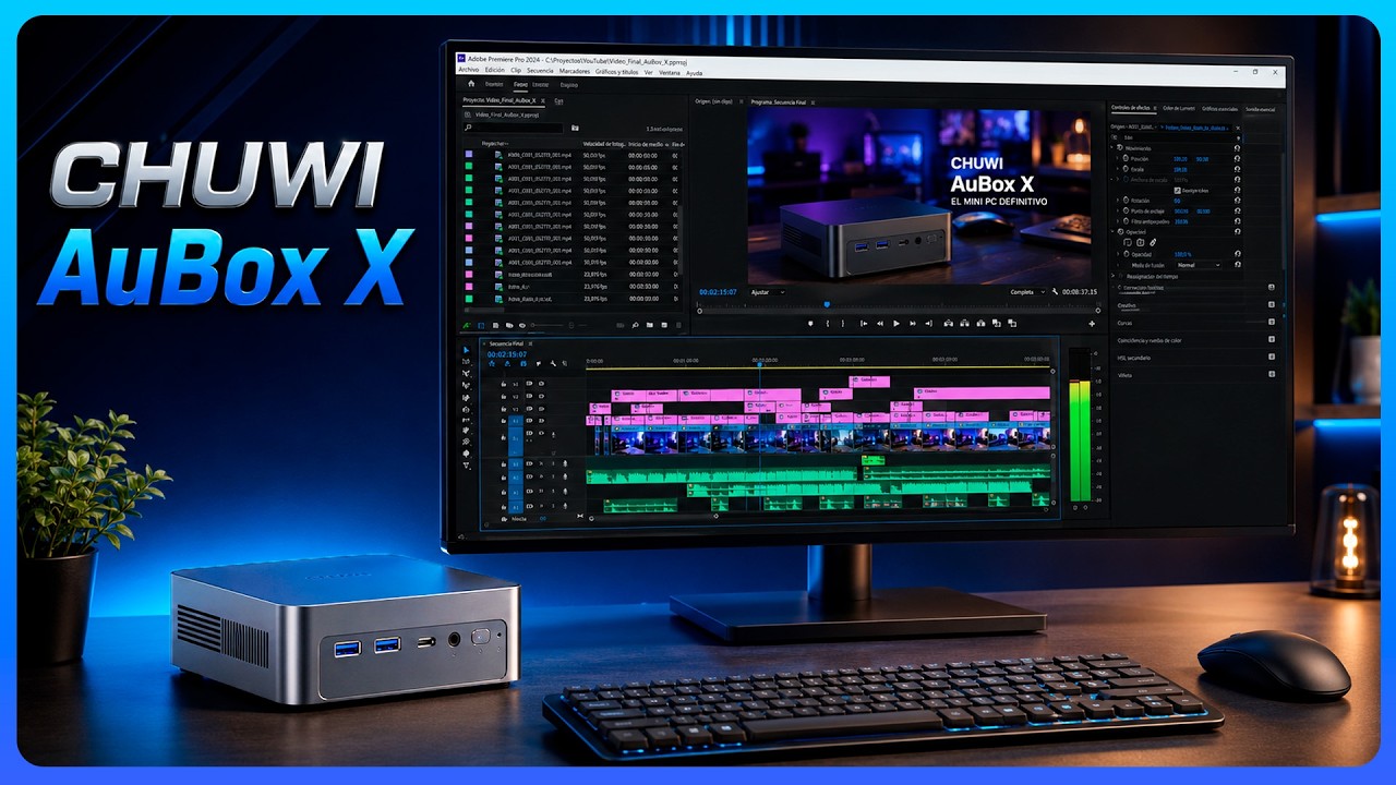 CHUWI AuBox X Intel Core Ultra 7 | ¿Puede sustituir mi PC de 3.000€?