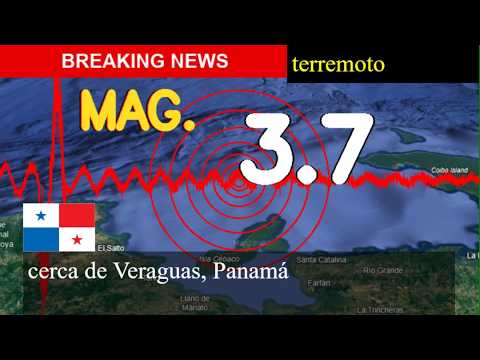 😱🚨 Terremoto cerca de Veraguas, Panamá actualizaciones en vivo hoy: un temblor de magnitud 3,7 se pr