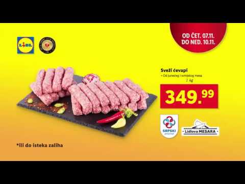 Lidlova sveža ponuda od četvrtka, 07.11.2019.