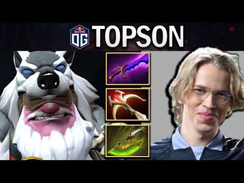 OG.TOPSON SNIPER WITH SHADOW BLADE - SWIFT BLINK - DOTA 2 7.31 GAMEPLAY