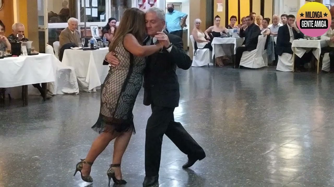 Milonga Gente Amiga - Ruben Tueso y Norma Páez  en el cumpleaños de Elba Sottile -26/12/21