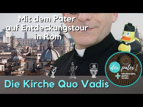 Quo vadis Domine? Wohin gehst du Jesus?... Ein interessanter Ort in Rom.