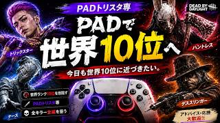 視野角97でやってみた結果を確認中｜PADトリスタ専【DBD】