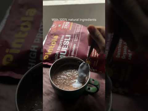 There’s nothing better than a good pre-workout meal- Pintola’s high protein muesli