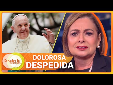 Maria Antonieta Collins breaks down in tears as she remembers Pope Francis | Wake Up America | Ap...