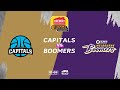 UC Capitals V Deakin Melbourne Boomers Full Game Wnbl
