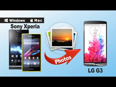 [Sony Photos to LG G4 / G3]: How to Transfer Pictures from Sony Phone to LG G3?