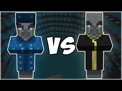Illusioner vs Evoker - Minecraft Mob Battle
