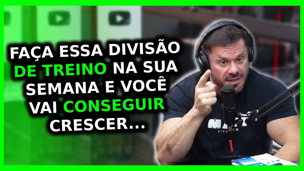 QUAL É UMA BOA DIVISÃO DE TREINO PARA CRESCER BASTANTE? | Kaminsky Ironberg Podcast Cariani
