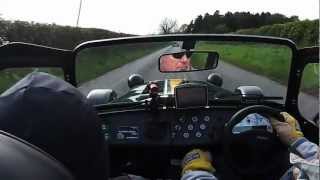 preview picture of video 'A quick Blat Behind Pat in our Caterham R500 F1'