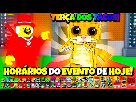 Hurry! Sammy confirmed the times for today's new event at Steal a Brainrot! *Taco Tuesday*