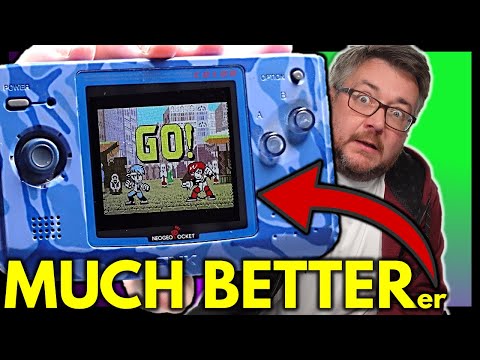 Ich habe meinem Neo Geo Pocket Color einen neuen Bildschirm und so weiter verpasst.